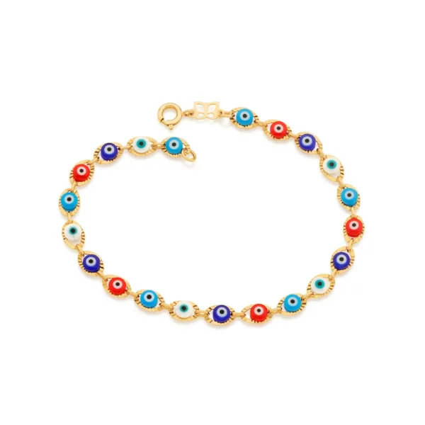 Pulseira Rommanel banhado a ouro18K-TAM.19 5514131914