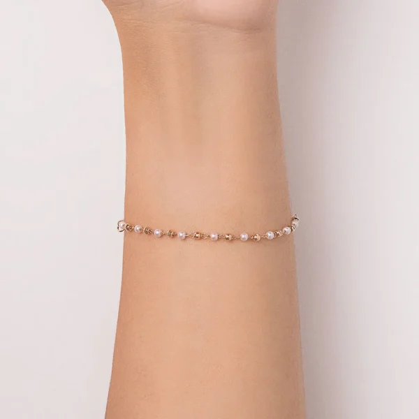 Pulseira Rommanel banhado a ouro18K- TAM.14 5521441426 - Imagem 3
