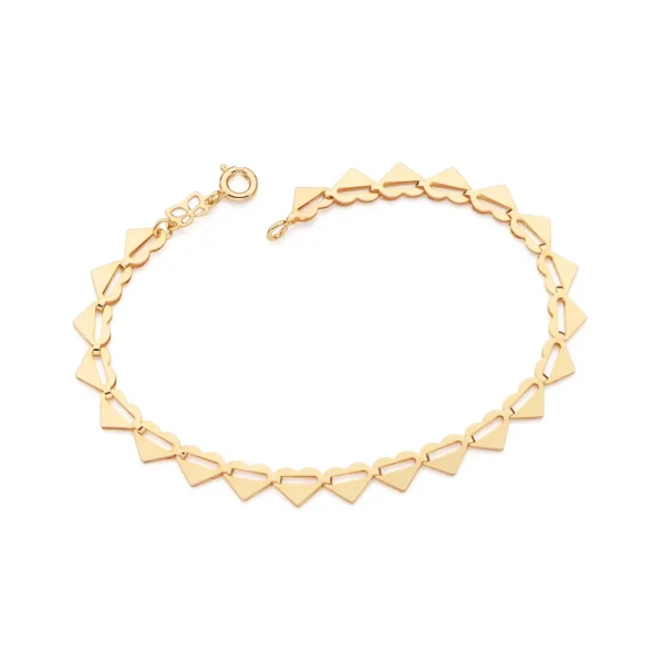 Pulseira Rommanel banhado a ouro18K - 5521741900