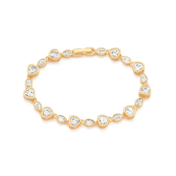 Pulseira Rommanel banhado a ouro18K - TAM.17 5521991706