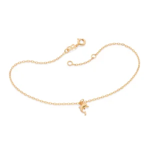 Tornozeleira Rommanel banhado a ouro18K –TAM.25 5521802500