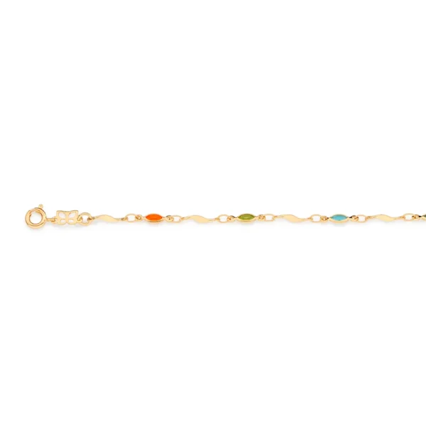 Pulseira Rommanel banhado a ouro18K -5506431814 - Imagem 4