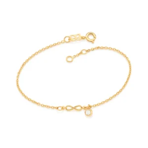 Pulseira Rommanel banhado a ouro18K - TAM.19 5517641906