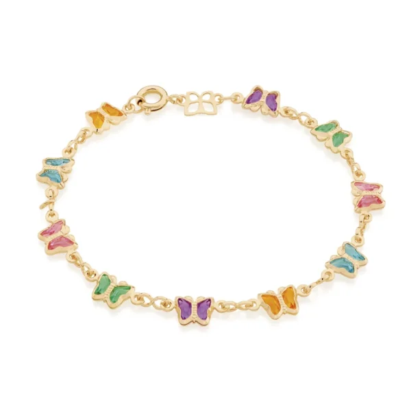 Pulseira Rommanel banhado a ouro18K - TAM.16 5516181614