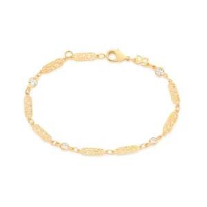 Pulseira Rommanel banhado a ouro18K - TAM.20 5520632006