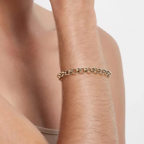 Pulseira Rommanel banhado a ouro18K - TAM.19 5520011900 - Imagem 2