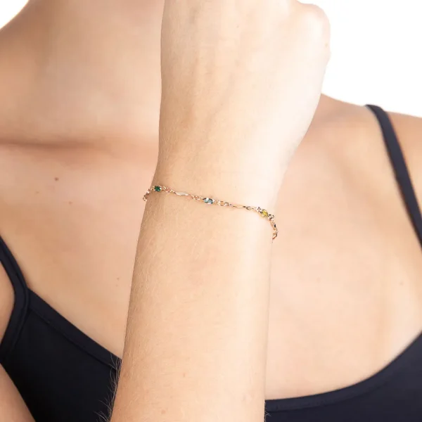 Pulseira Rommanel banhado a ouro18K -5506431814 - Imagem 2
