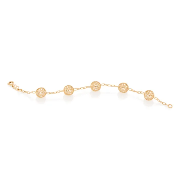 Pulseira Rommanel banhado a ouro18K - 5513491806