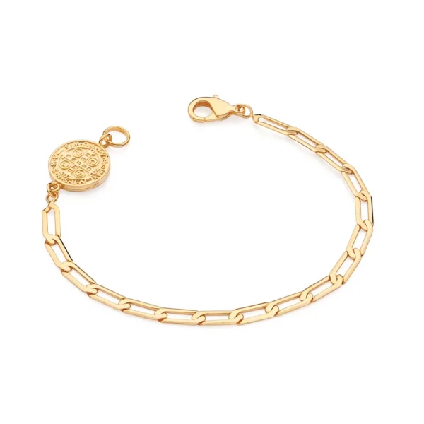 Pulseira Rommanel banhado a ouro18K -  TAM.21 5521062100