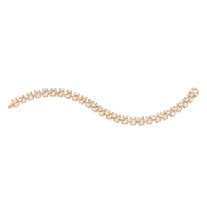 Pulseira Rommanel banhado a ouro18K - TAM.19 5521391906