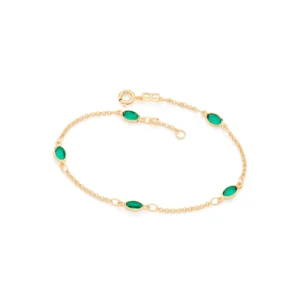 Pulseira Rommanel banhado a ouro18K - TAM.19 5516691931