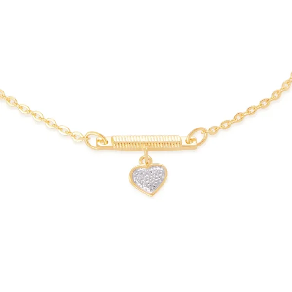 Tornozeleira Rommanel banhado a ouro18K - 5503542300 - Imagem 4
