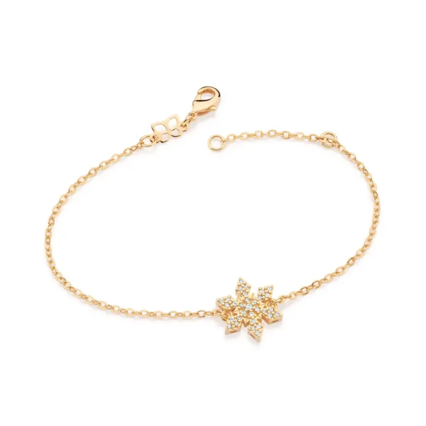 Pulseira Rommanel banhado a ouro18K - TAM.19 5521891906