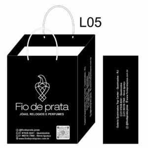Bolsa de papel clássica Tamanho P L05
