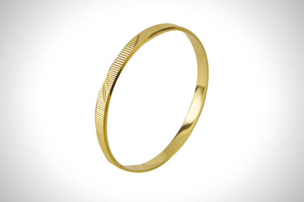 Aliança de Ouro 18k 1,8mm aprox. 0,6 Gr