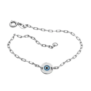 Tornozeleira AG Cartie p/ Olho Grego (Branco/Azul/Preto) 04-5934EG1