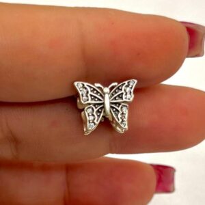 Berloque Borboleta - Prata 925