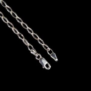 Pulseira de prata 925 Belov Oval 0.40 19cm