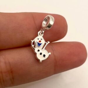 BERLOQUE RESINA OLAF - PRATA 925