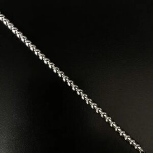 Pulseira de prata 925 Bola Oca 4mm