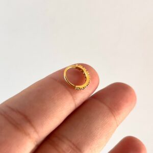 Piercing de Prata 925 banhado a ouro