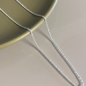 Cordão Marguerita 030 40cm Prata 925  -  456388