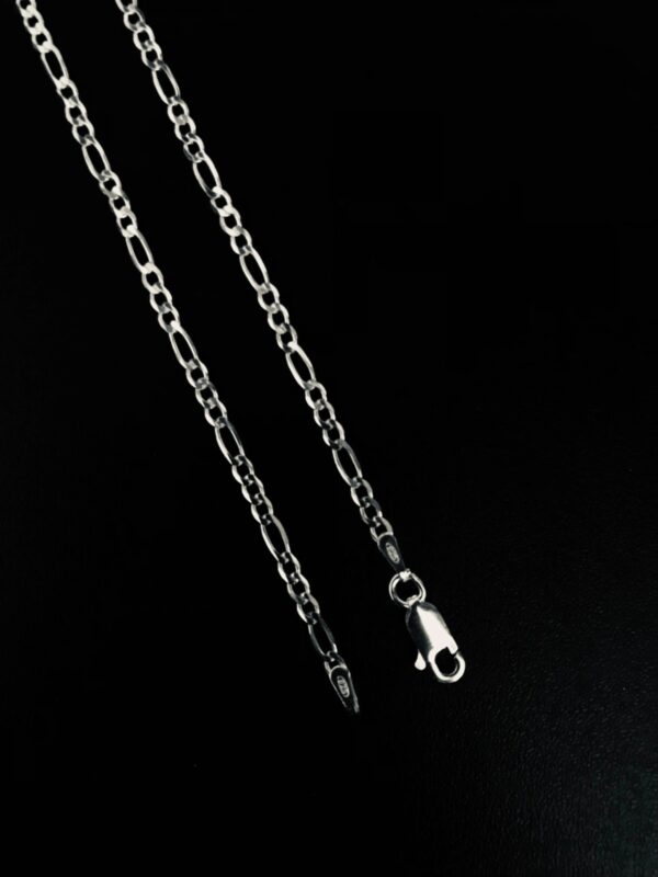 Pulseira 3x1 2mm 21cm Prata 925