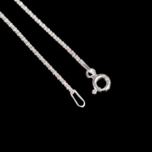 Corrente Pipoca 140 60cm - Prata 925