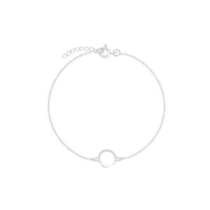 Pulseira em Prata 925 Círculo Vazado PU0062