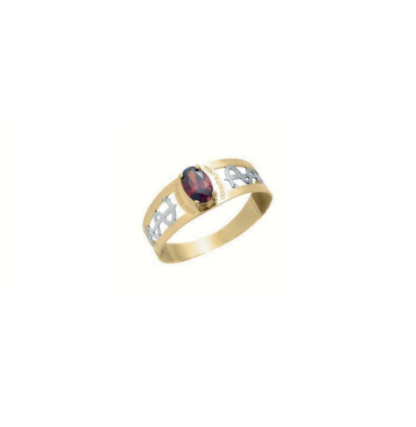 Anel de Formatura Feminino – Ouro 18k ANF526 - Imagem 2