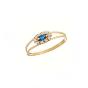Anel de Formatura Feminino – Ouro 18k ANF103