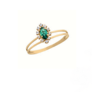 Anel de Formatura Feminino – Ouro 18k ANF286