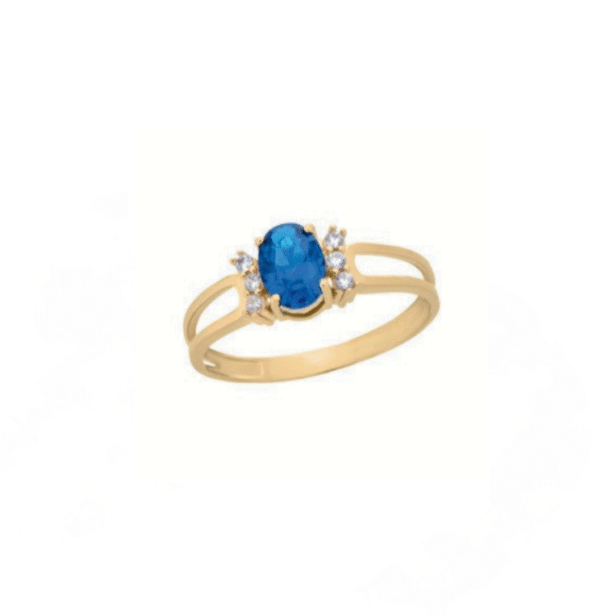 Anel de Formatura Feminino – Ouro 18k ANF304