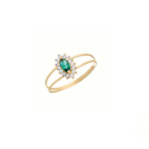 Anel de Formatura Feminino – Ouro 18k ANF330