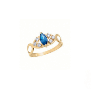 Anel de Formatura Feminino – Ouro 18k ANF332