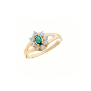 Anel de Formatura Feminino – Ouro 18k ANF333