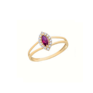 Anel de Formatura Feminino – Ouro 18k ANF334