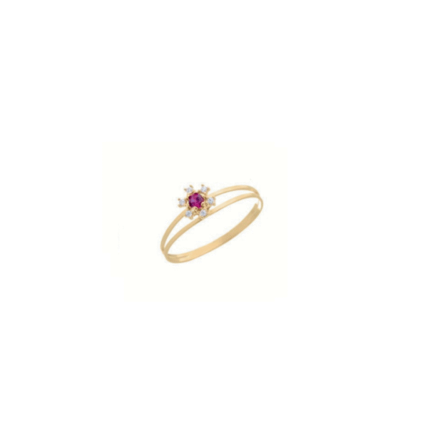 Anel Feminino – Ouro 18k ANF101