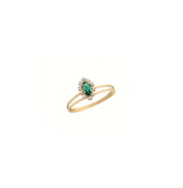 Anel Feminino – Ouro 18k ANF286 - Imagem 2