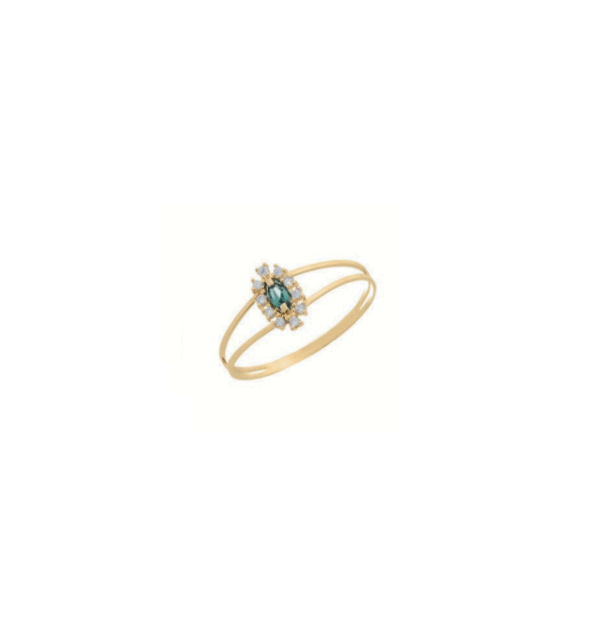 Anel Feminino - Ouro 18k  ANF100