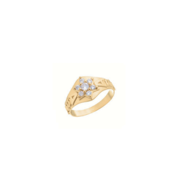 Anel de Formatura Infantil – Ouro 18k ANF329 - Imagem 2