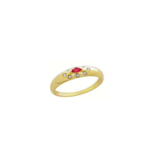 Anel de Formatura Feminino – Ouro 18k ANF154
