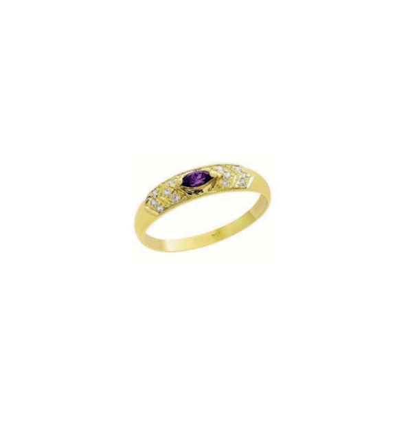 Anel de Formatura Feminino – Ouro 18k ANF167