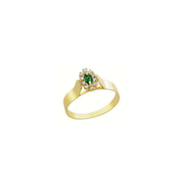 Anel de Formatura Feminino – Ouro 18k ANF175
