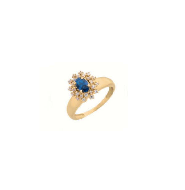 Anel de Formatura Feminino – Ouro 18k ANF187