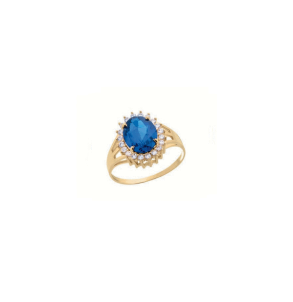 Anel de Formatura Feminino – Ouro 18k ANF188