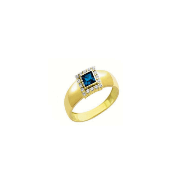 Anel Feminino – Ouro 18k ANF204