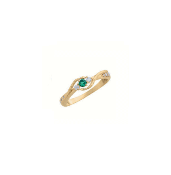 Anel de Formatura Feminino – Ouro 18k ANF288