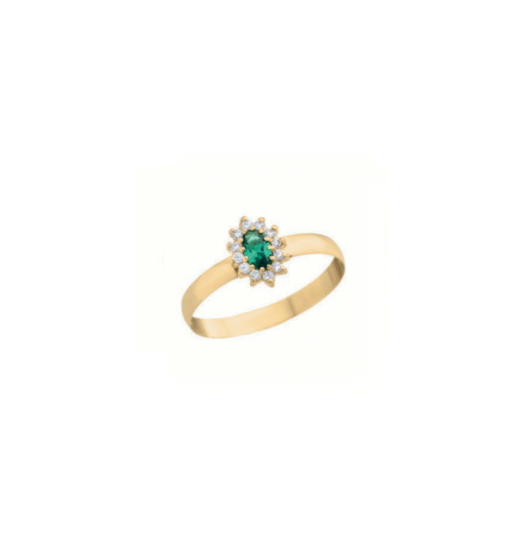 Anel de Formatura Feminino – Ouro 18k ANF290