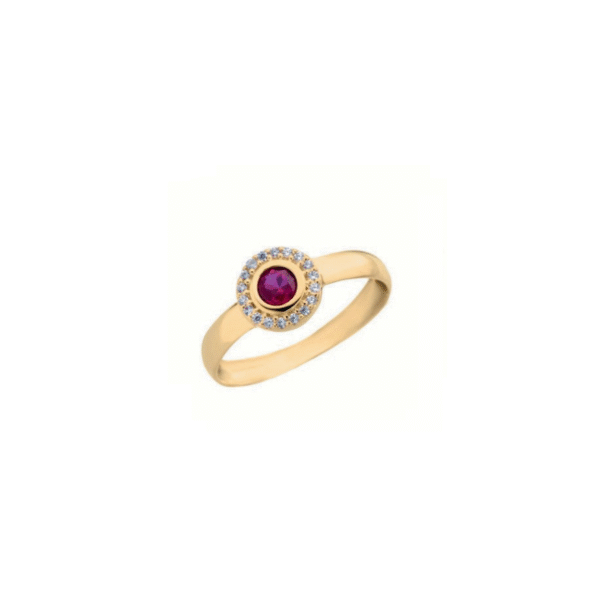 Anel de Formatura Feminino – Ouro 18k ANF291